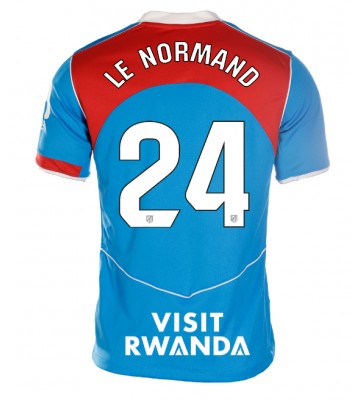 Atletico Madrid Robin Le Normand #24 Terza Maglia Femmina 2025-26 Manica Corta